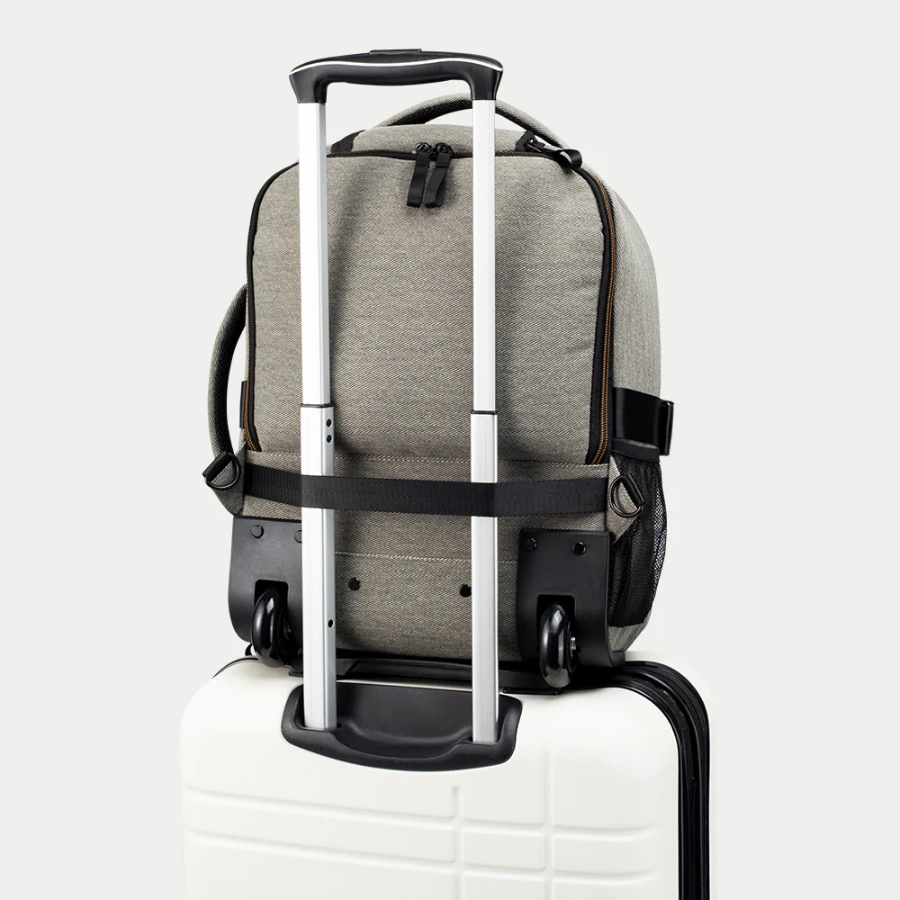 Evos Expandable Hybrid Travel Bag / Trolley - 40x30x20 > 40x30x15 cm - Image 10
