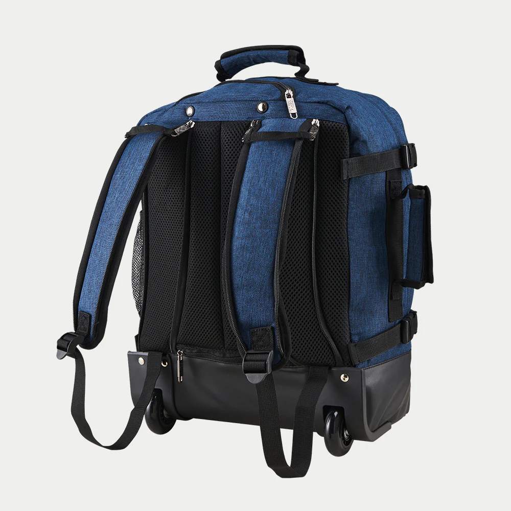 Greenwich 30L Hybrid Carry On Backpack with Trolley - 45x36x20 cm - Image 12