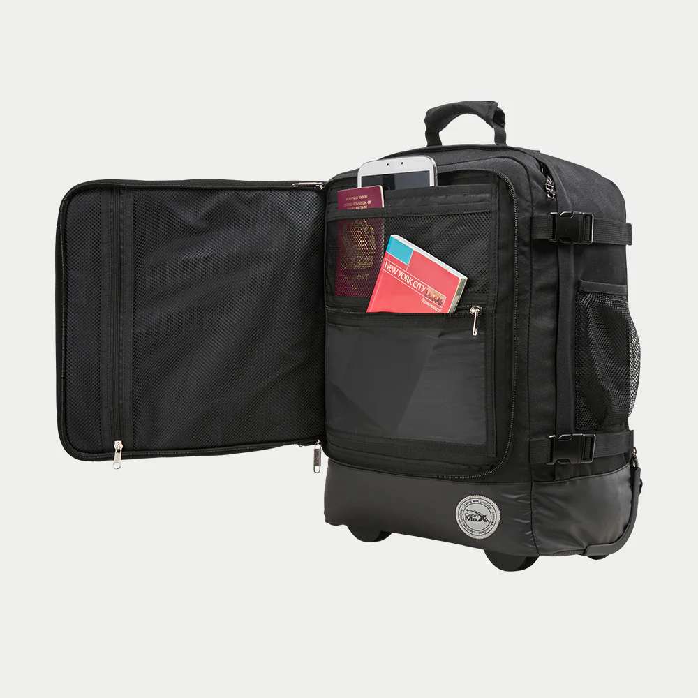 Greenwich 30L Hybrid Carry On Backpack with Trolley - 45x36x20 cm - Image 5