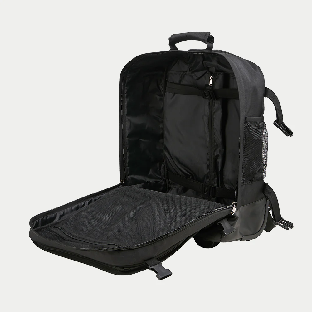 Greenwich 30L Hybrid Carry On Backpack with Trolley - 45x36x20 cm - Image 7