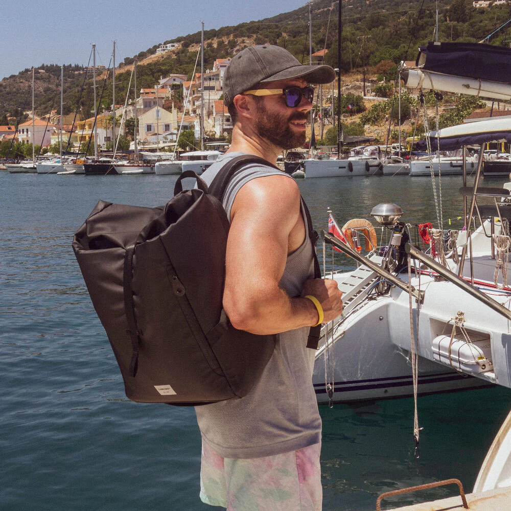 Iseo Rolltop Water Resistant Underseat Backpack 24L - 40x30x20 cm - Image 4