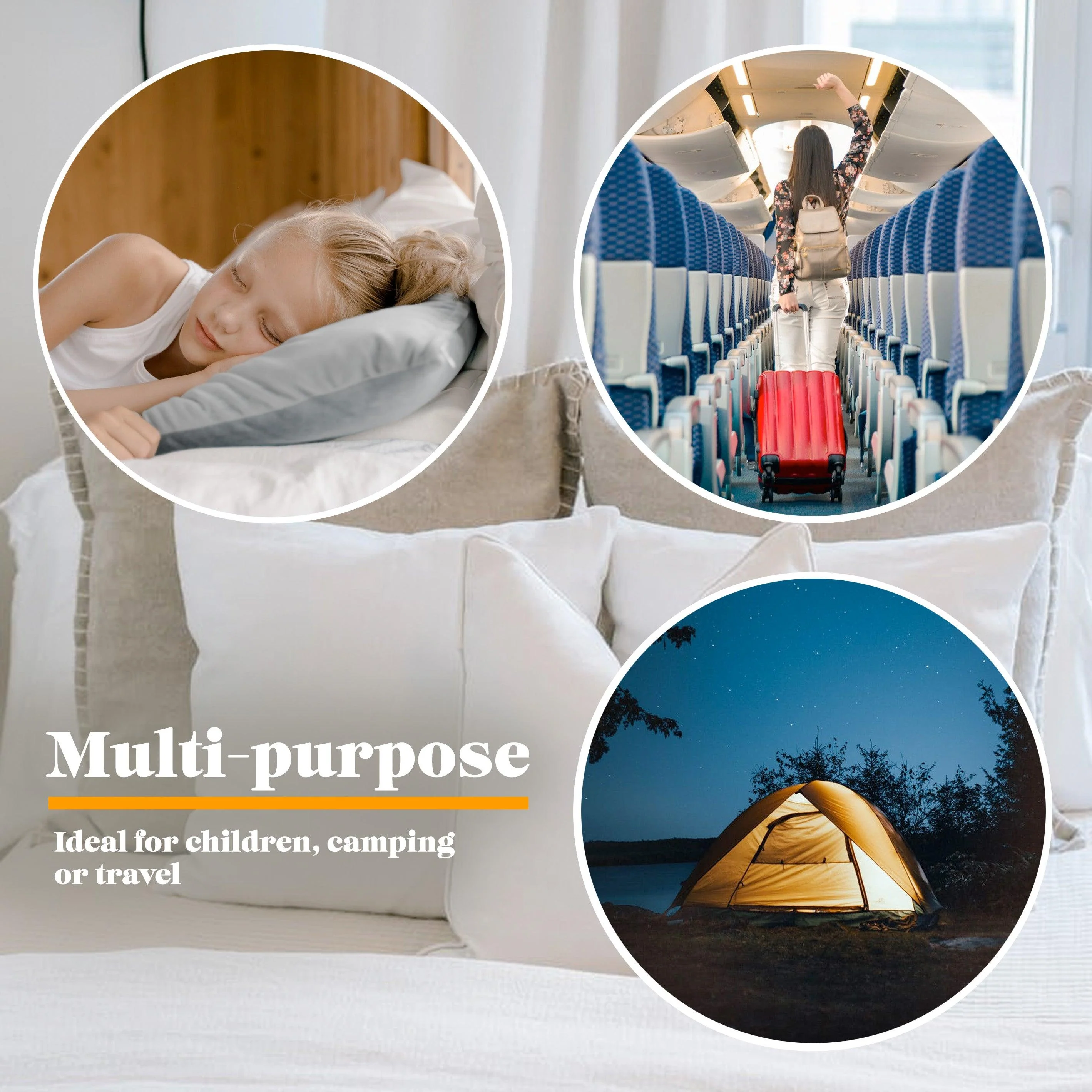 Memory Foam Travel Pillow - Image 6