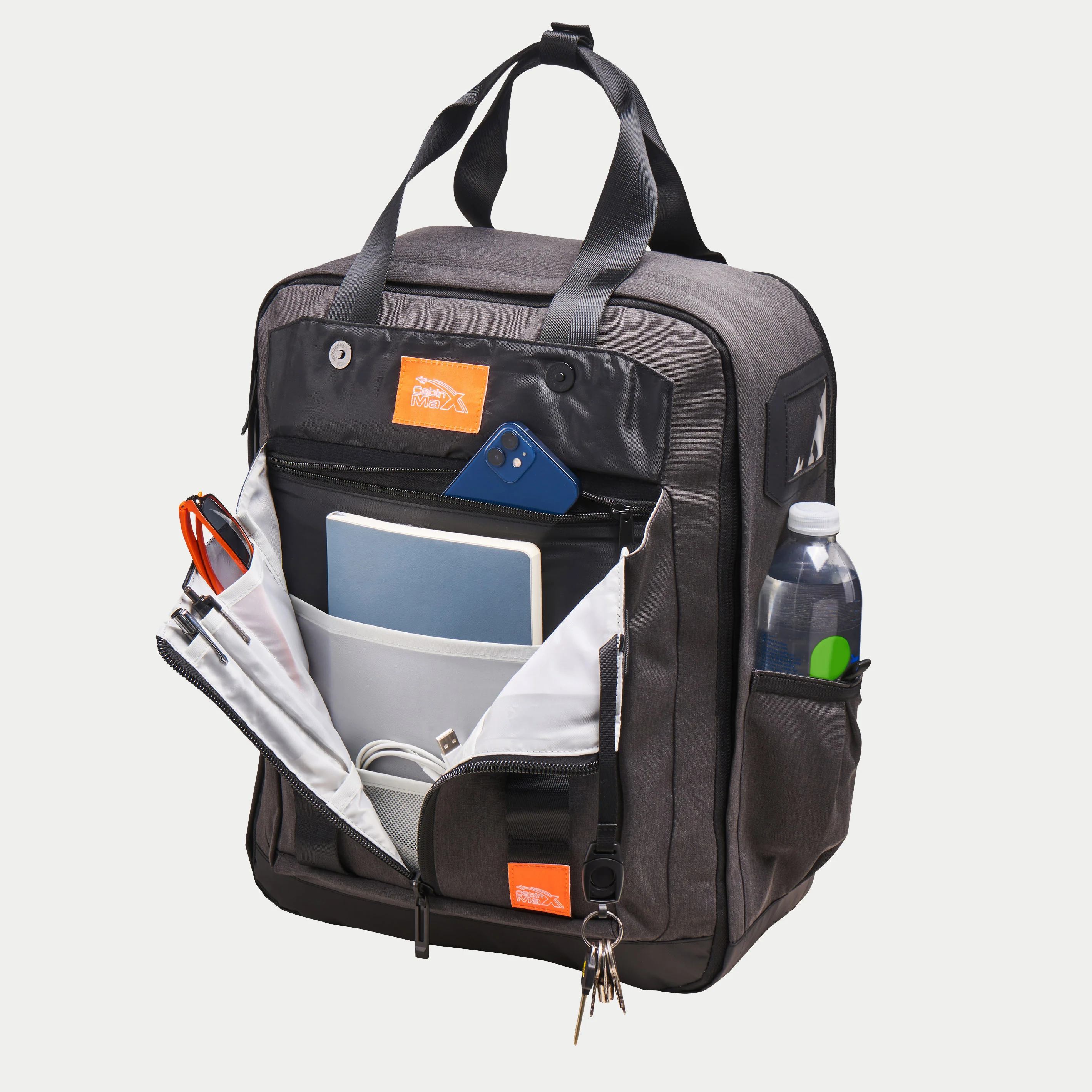 Memphis 30L Carry On Travel Backpack ♻️ - 45x36x20 cm - Image 3