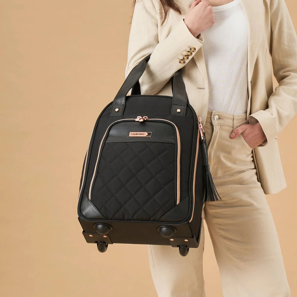 Vela 24L Cabin Trolley Bag - 40x30x20 cm - Image 4